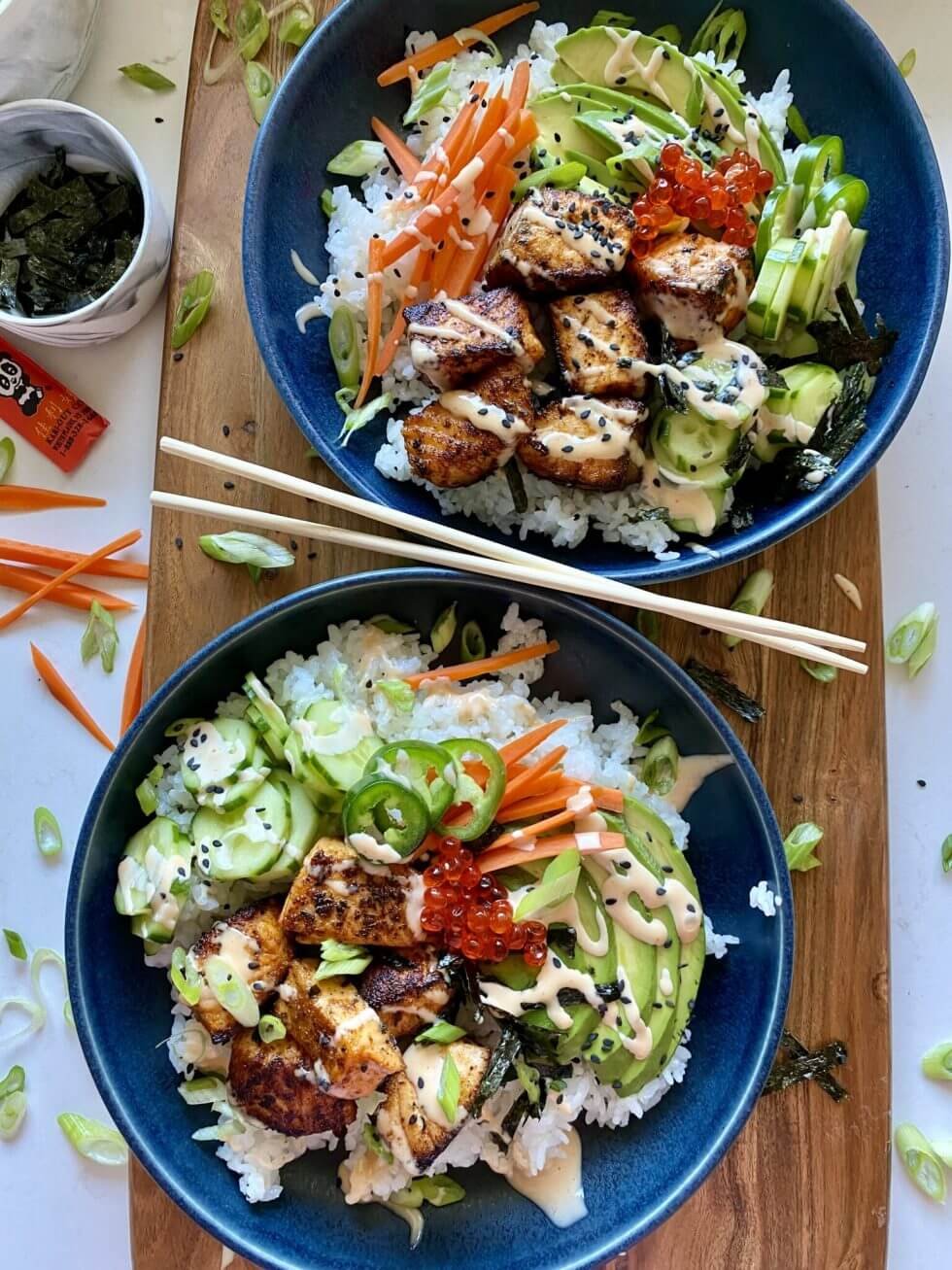 Salmon Bowl meal prep